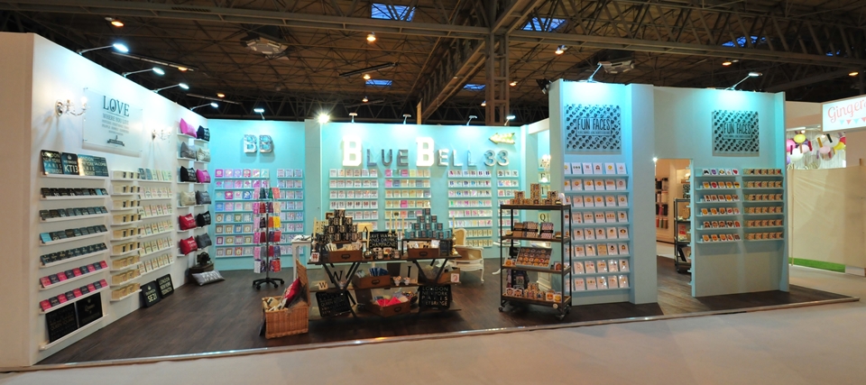 Exhibition stand for Bluebell33