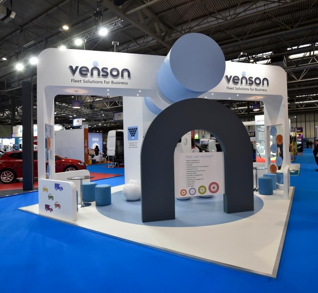 Venson exhibition stand at Fleet Management Live