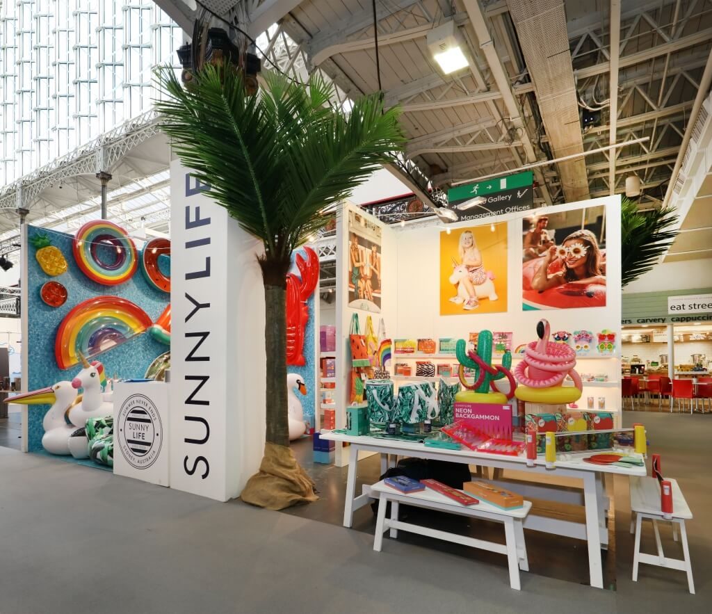 Sunnylife exhibition stand at Top Drawer (2)