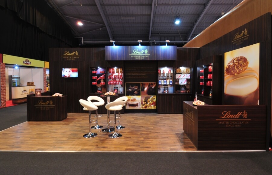 pro retail exhibition stand - lindt chocolate 2