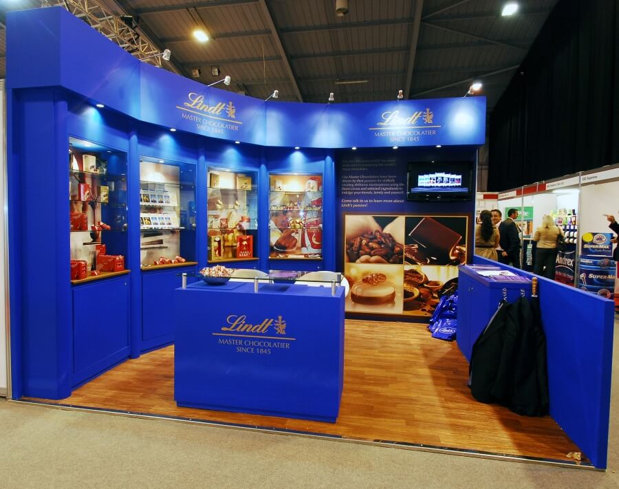 pro retail exhibition stand - lindt chocolate 3 